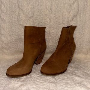 Vince Camuto brown ankle boots